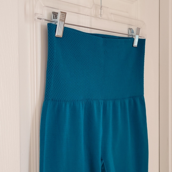 Fleece-line Boutique Blue Leggings One Size - Picture 4 of 8